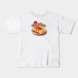 Omurice | Japanese cuisine | Traditional Food Kids T-Shirt